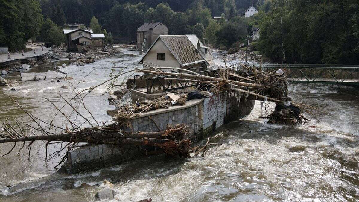 Un climatólogo achaca las inundaciones europeas a una atmósfera húmeda