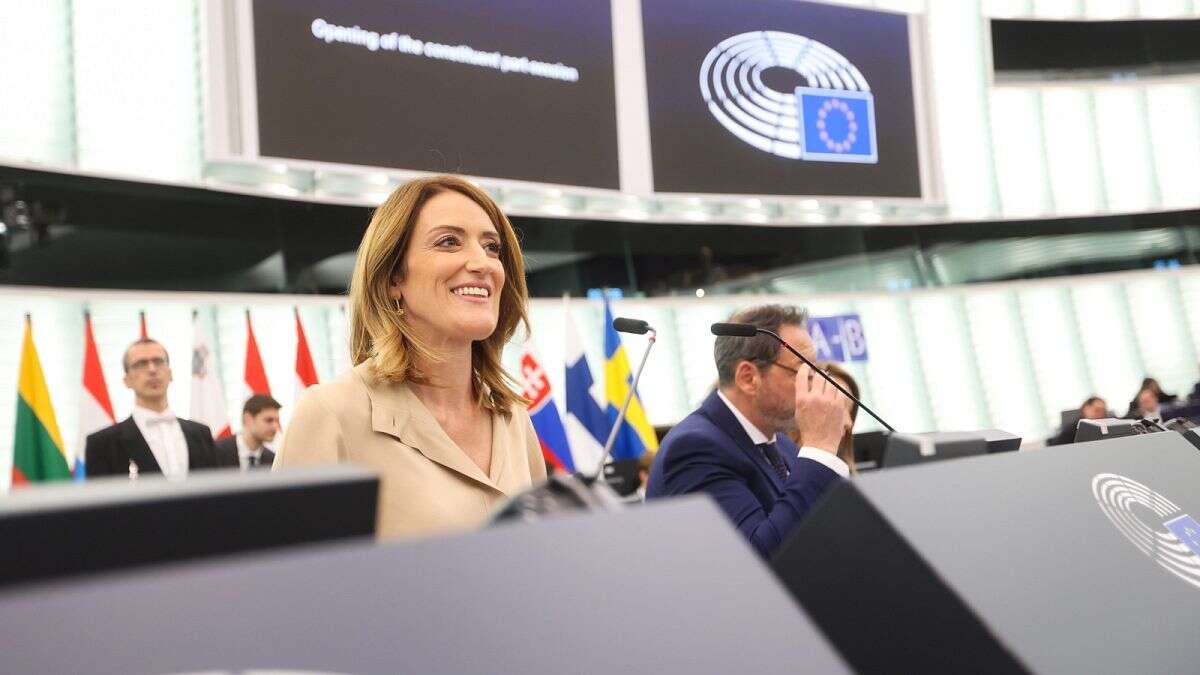 Última hora. Roberta Metsola es reelegida Presidenta del Parlamento Europeo