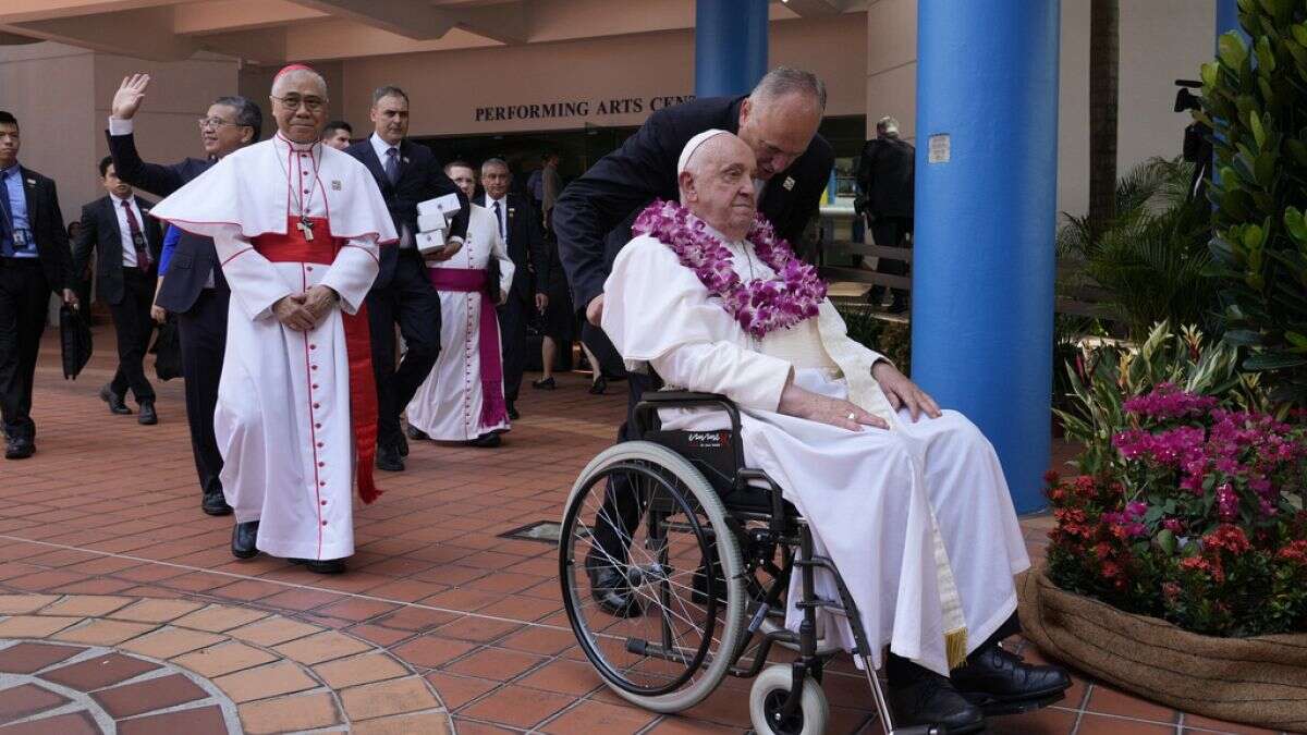 El Papa Francisco termina en Singapur su gira por Asia y Oceanía