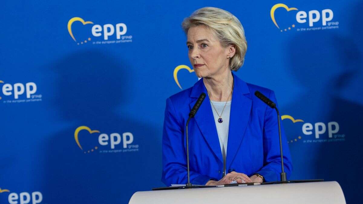 Von der Leyen no trabajará con 