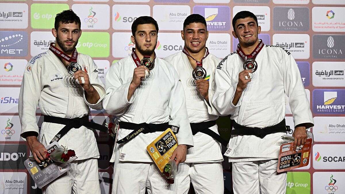 Les poids lourds mis à l'honneur lors de la 3e journée du Grand Chelem de Judo d'Abu Dhabi