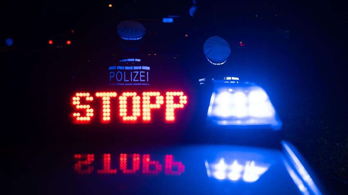 Autofahrer will Polizei austricksen – und kracht gegen Baum