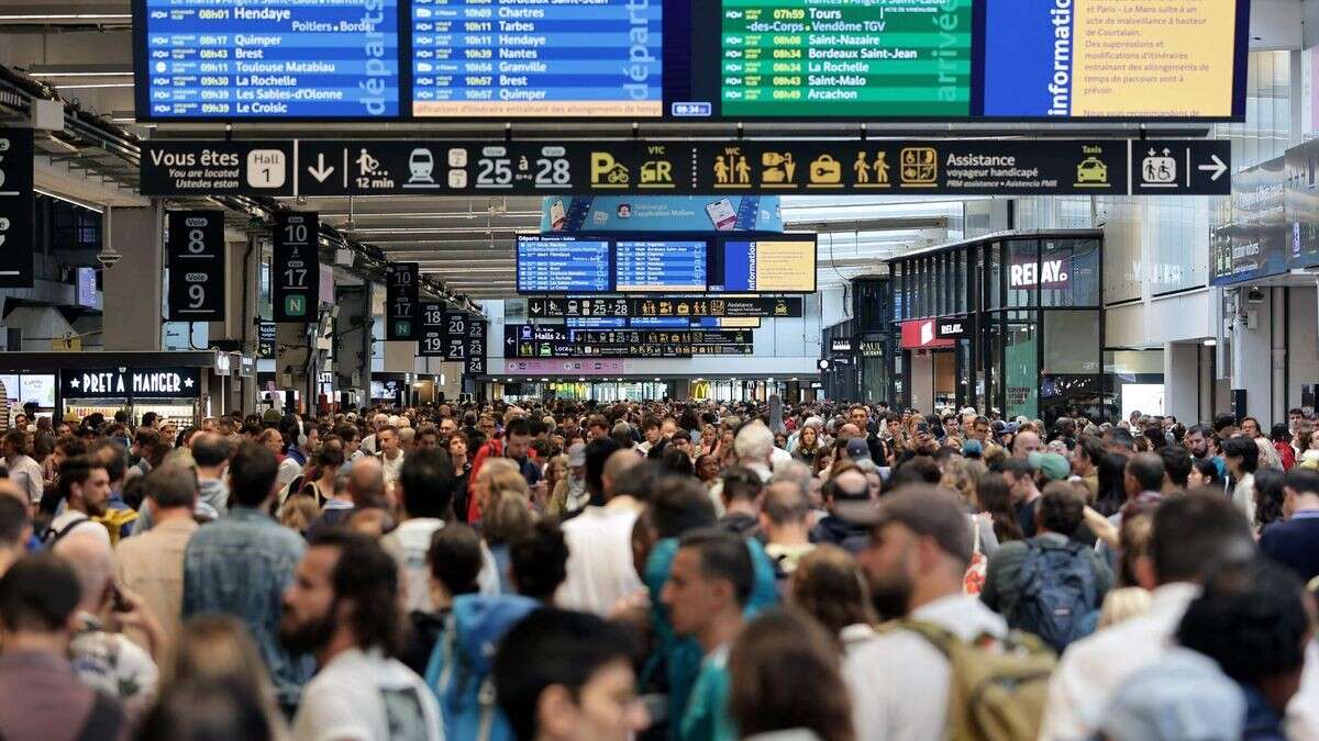 Sabotage: So stark sind Reisende der Deutschen Bahn betroffen