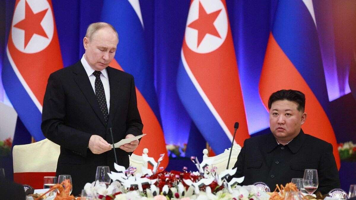 Präzisionswaffen für Diktator Kim Jong Un? Putin droht Südkorea