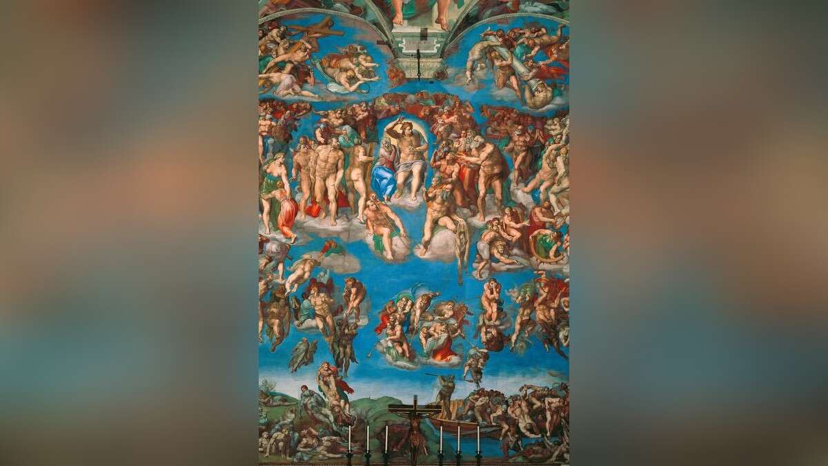 Auf Gemälde von Michelangelo: Rätselhafte Person entdeckt