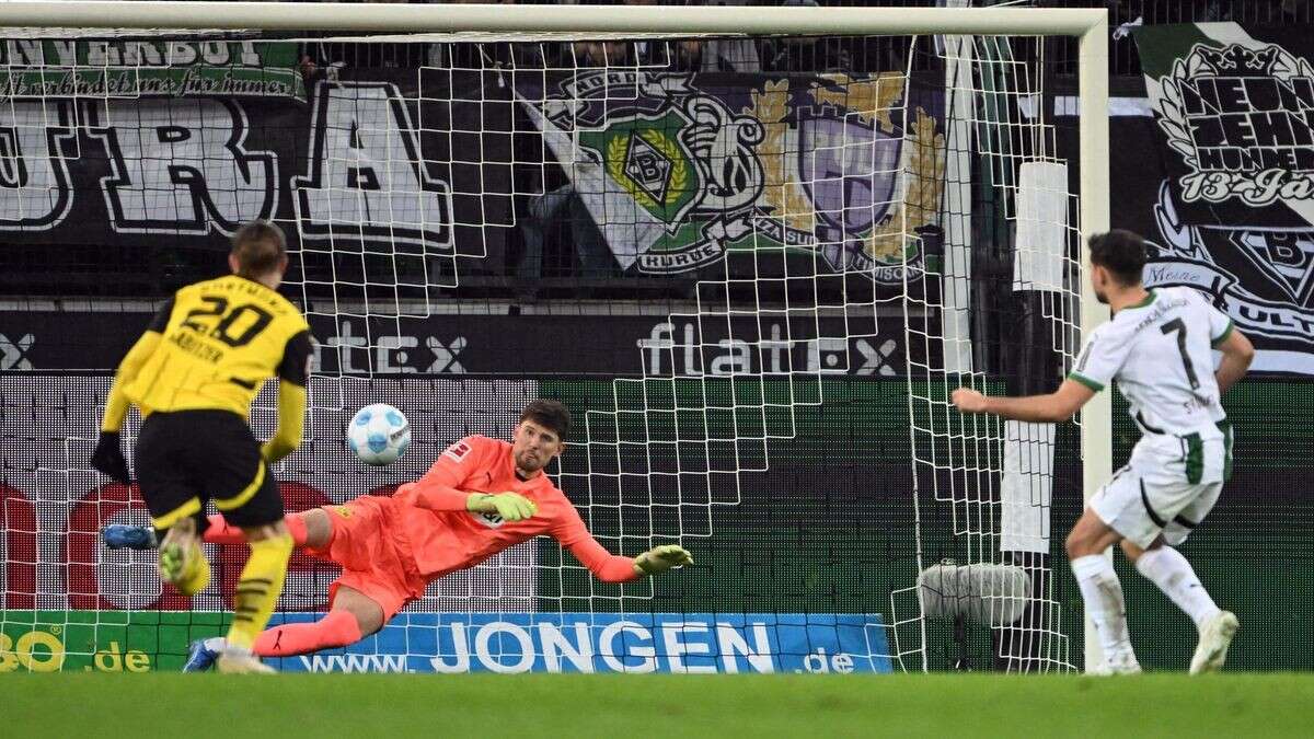 VAR-Wirbel bei Remis zwischen Gladbach und BVB