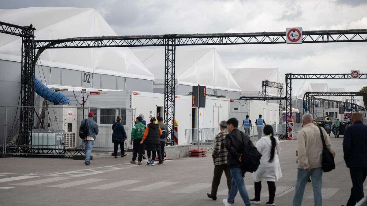 So viele Geflüchtete wurden im Ankunftszentrum Tegel versorgt