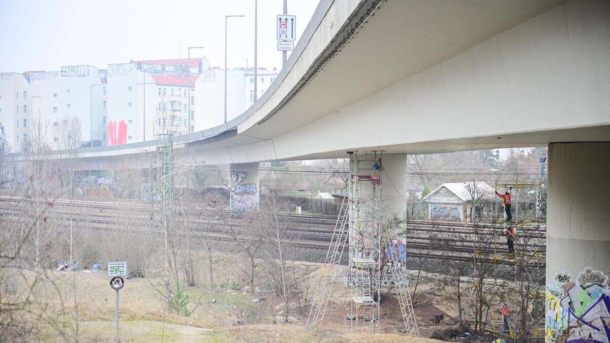 „Unvermeidbar“: Ringbahnbrücke A100 komplett gesperrt