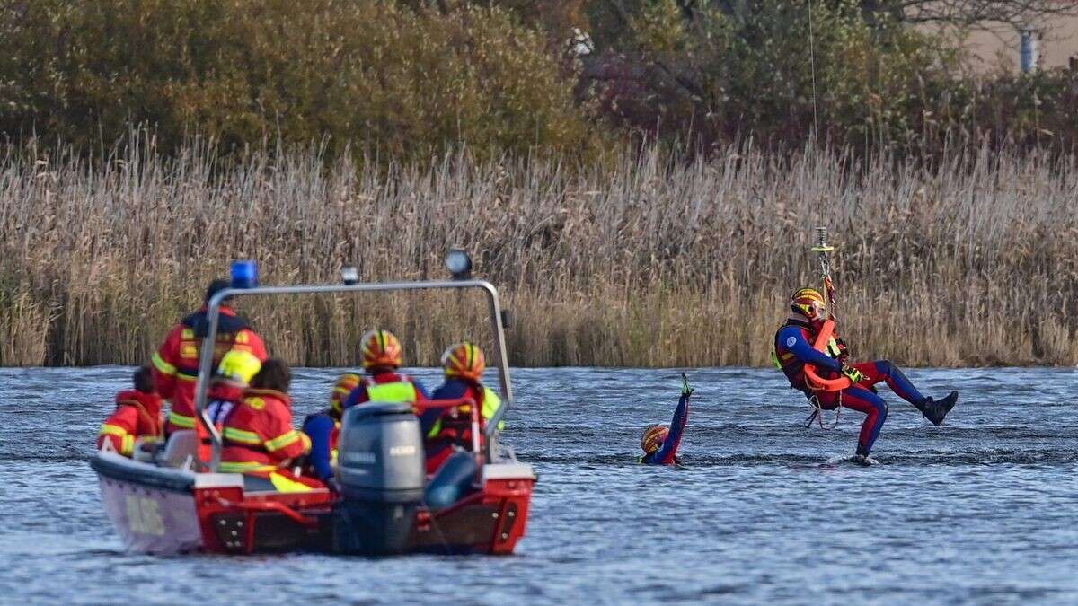 Eisbader leblos in Brandenburger See gefunden