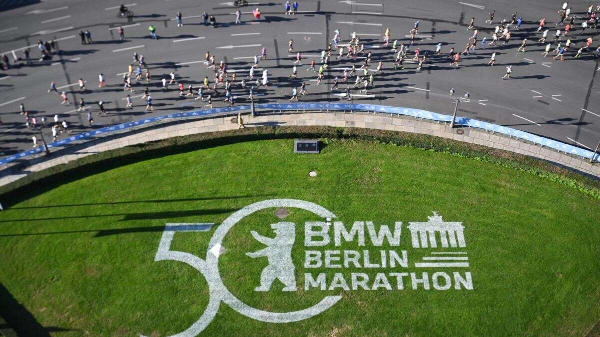 Das sind die besten Bilder vom Berlin-Marathon 2024