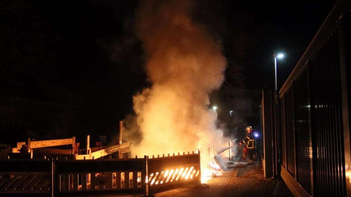 Mehrere Brände an Brücken-Baustelle in Neukölln gelegt