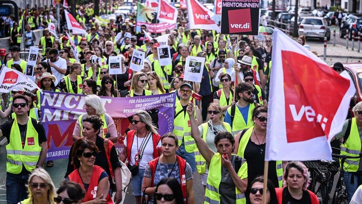 Neuer Kita-Streik – Gewerkschaft bricht Versprechen