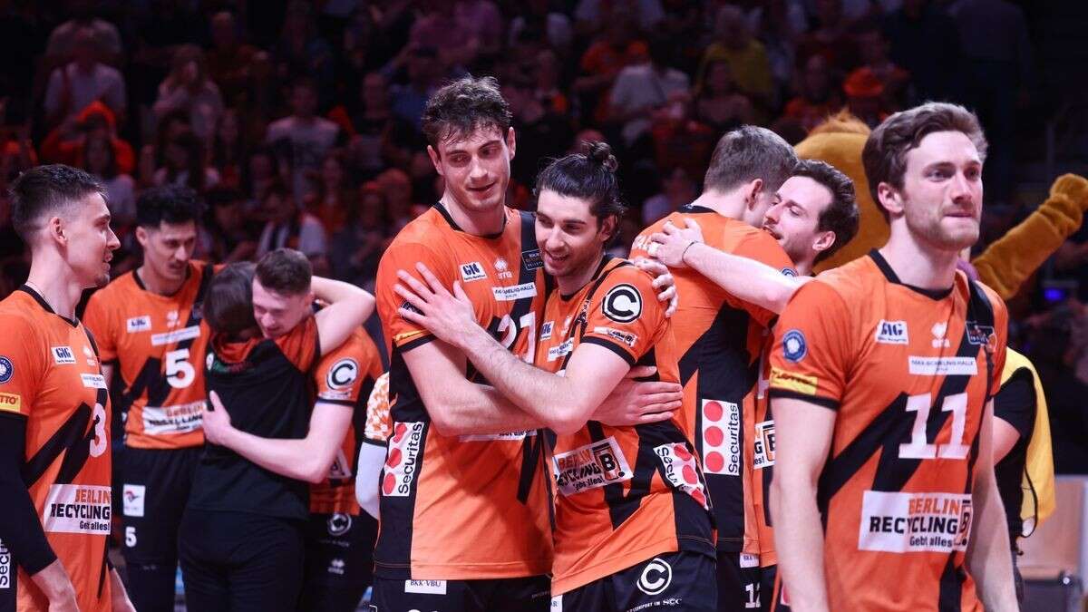 Berlin Volleys holen vor 8.500 Fans den Meistertitel