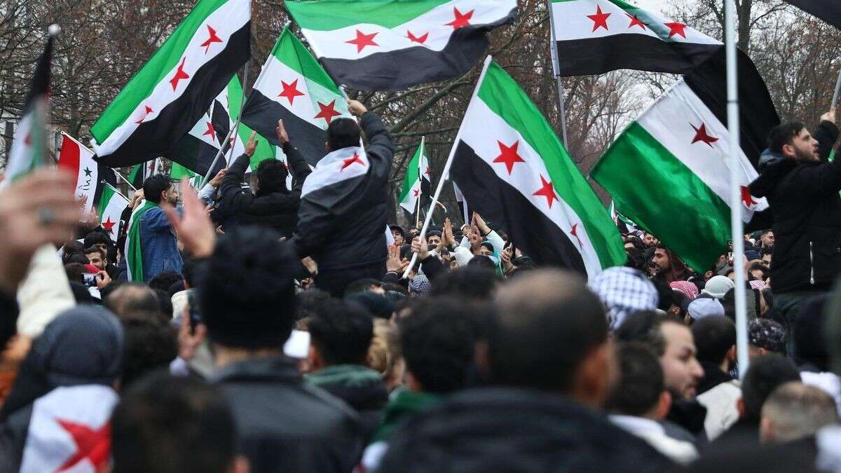 Syriens Opposition: Diese historische Bedeutung hat ihre Flagge