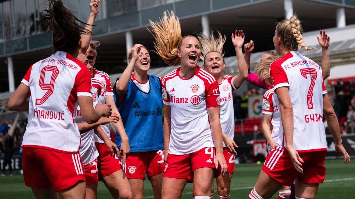 Frauen: Bayern München nach 2:1 in Leverkusen wieder Meister