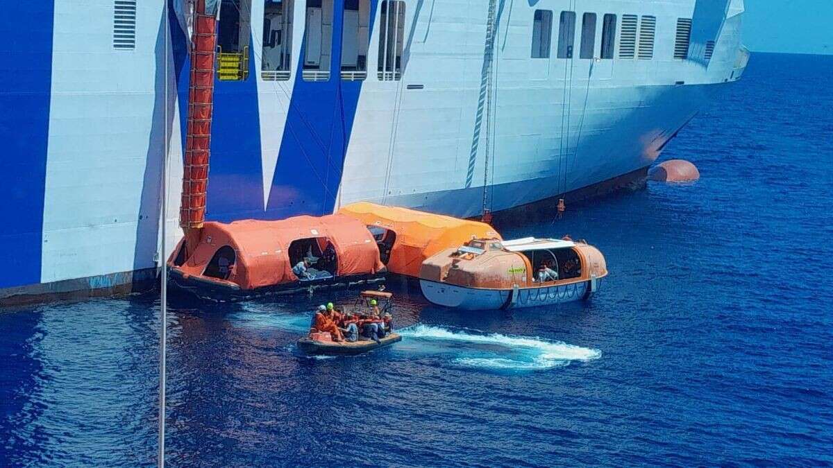 Großbrand auf Mallorca-Fähre: „Überall kam Rauch heraus“