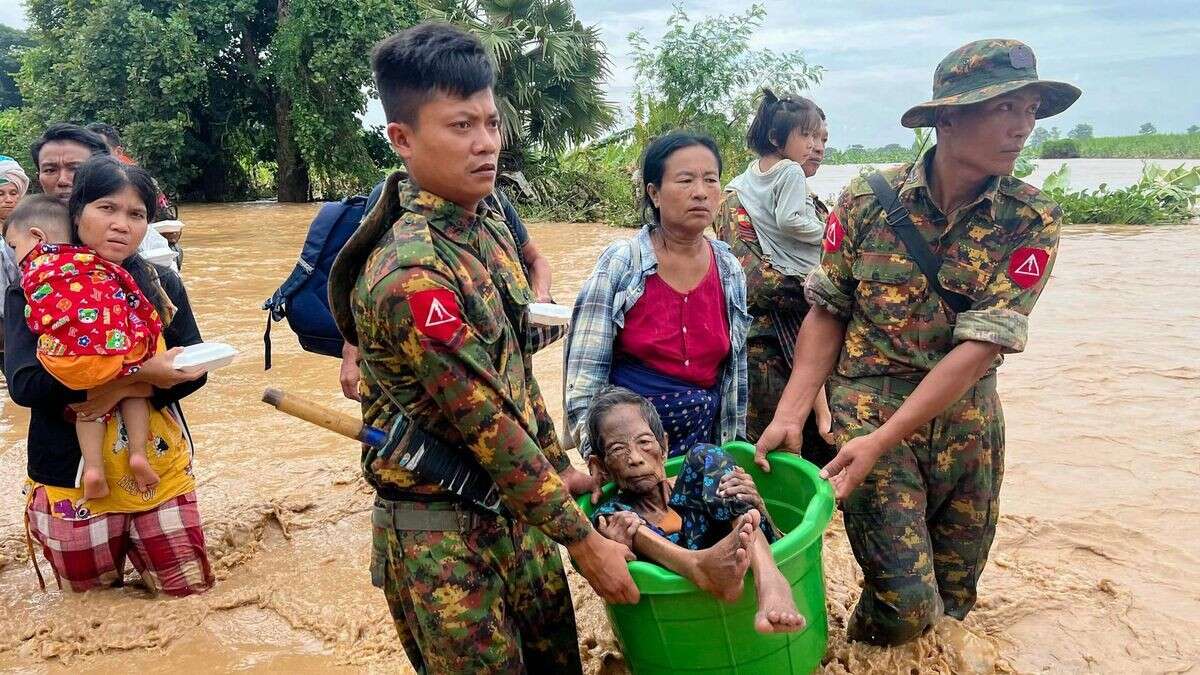 Taifun „Yagi“ fegt über Südostasien: Myanmar schwer getroffen