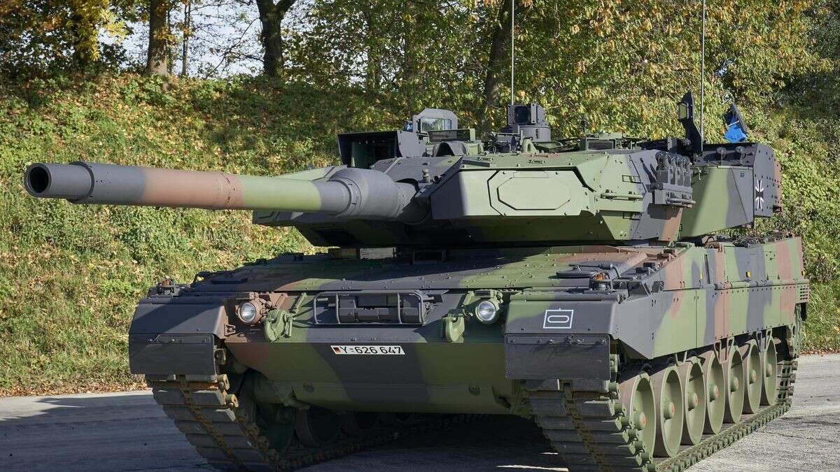 Deutsche Superpanzer bekommen „unsichtbaren Schutzschild“