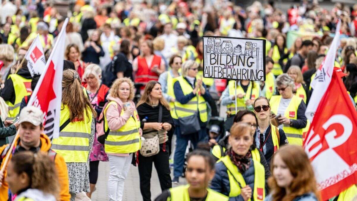 Möglicher Kita-Streik in Berlin – Heute fällt eine Entscheidung