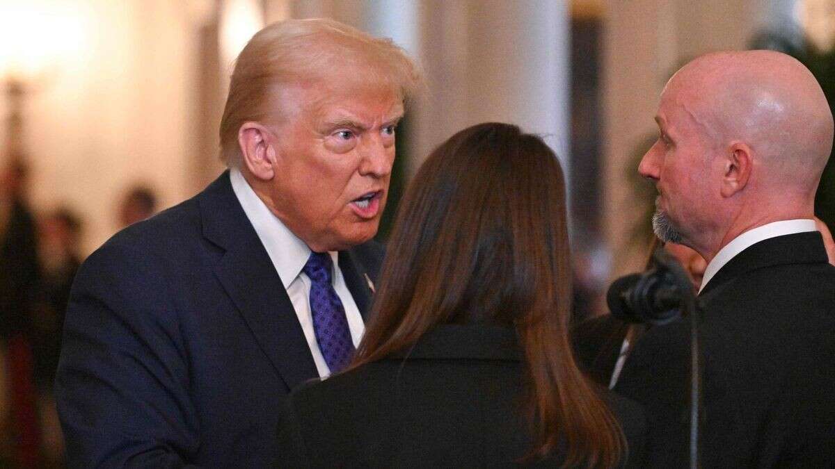 Trump reagiert mit Unverständnis auf Absturz: „NICHT GUT“