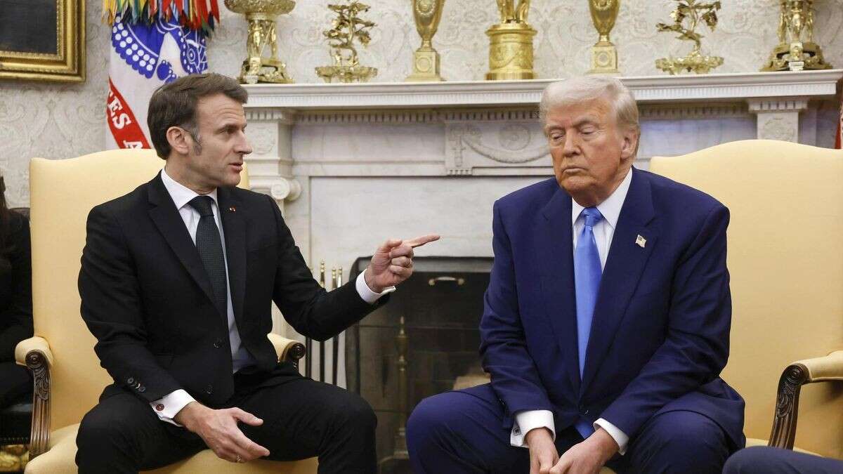 Macron düpiert Trump – mit Faktencheck vor laufender Kamera