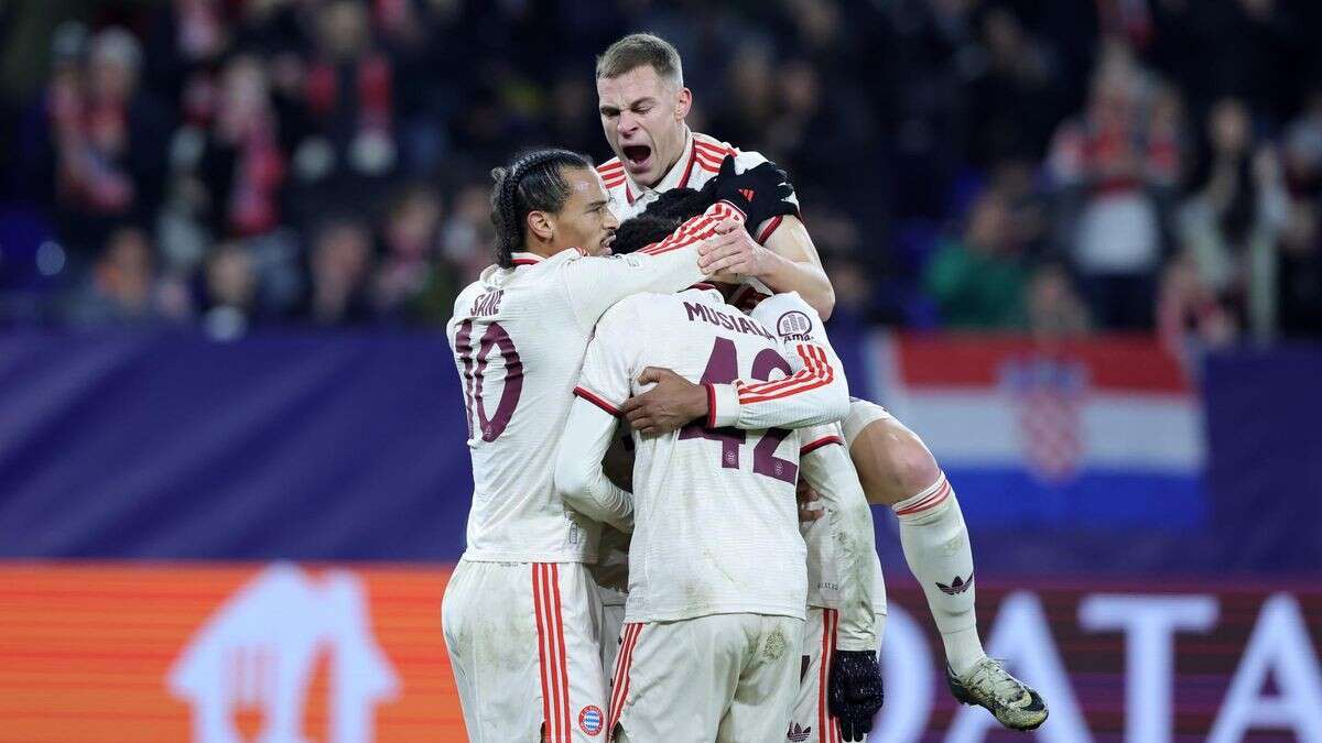 Live! CL auf Schalke - Musiala erhöht zum 4:1 für Bayern