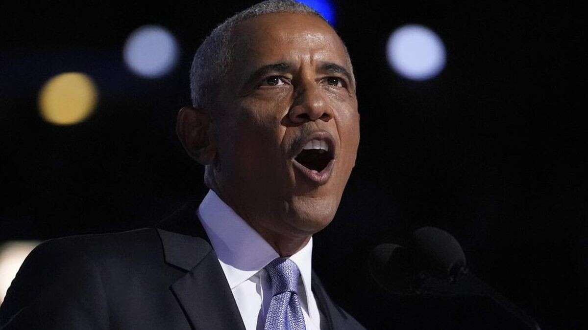 Obama-Show in Chicago: Dann stellt er die entscheidende Frage