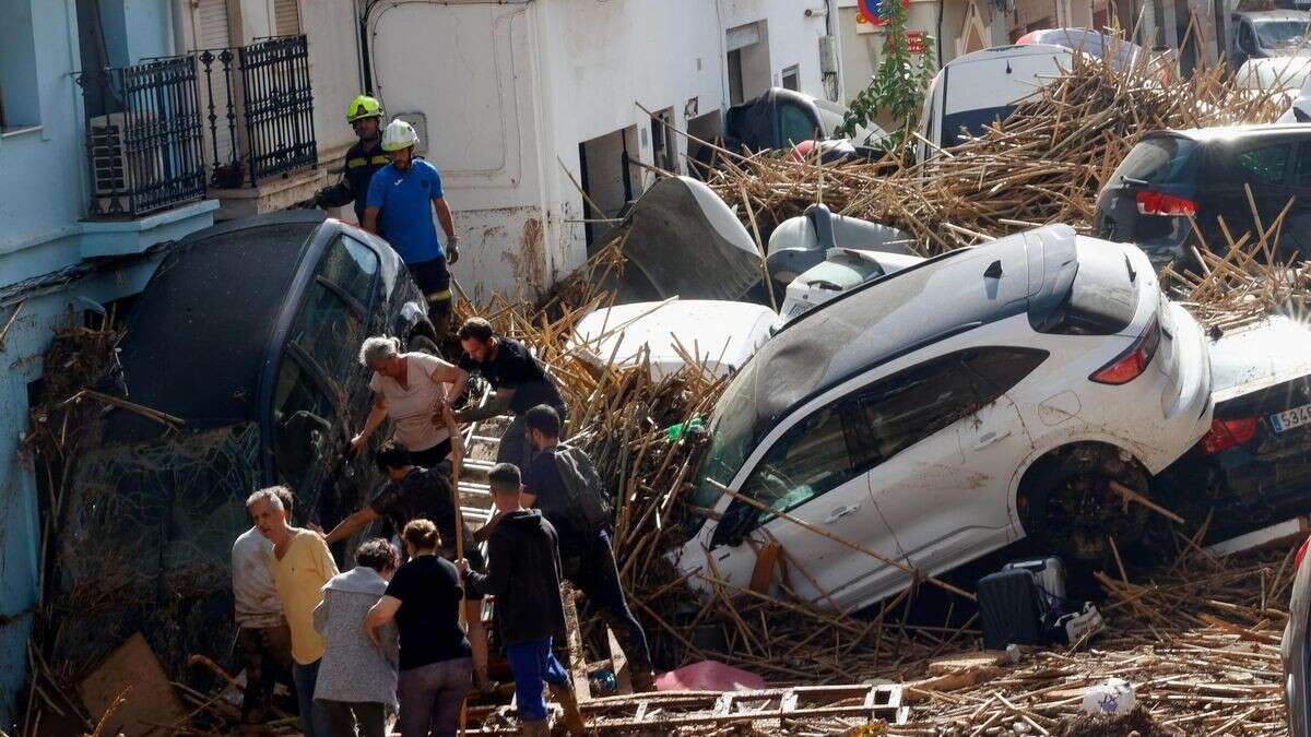 Unwetter in Spanien: „Wollte meine Frau und mein Baby retten“