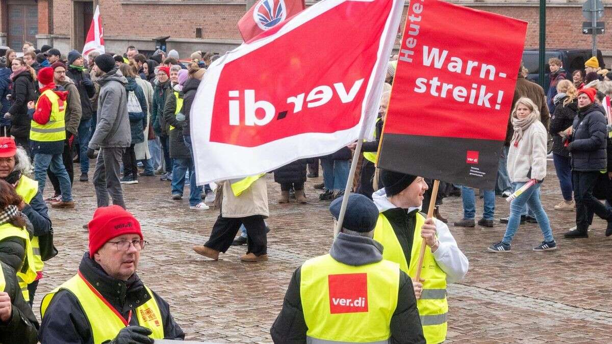 Verdi setzt Warnstreik fort – Dieser Betrieb bleibt geschlossen