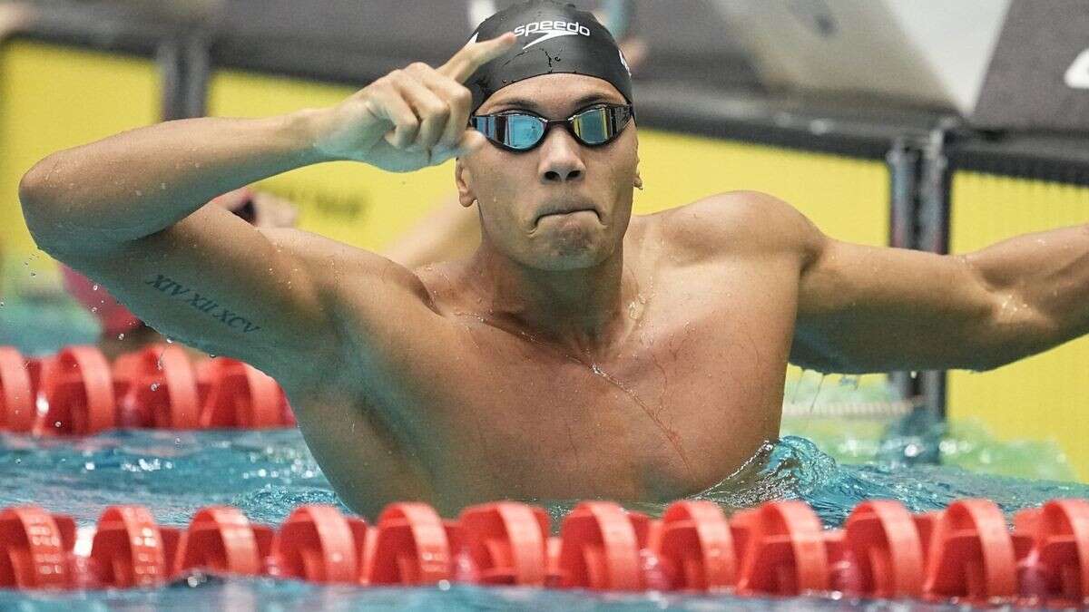 Melvin Imoudu schwimmt deutschen Rekord über 50 Meter Brust