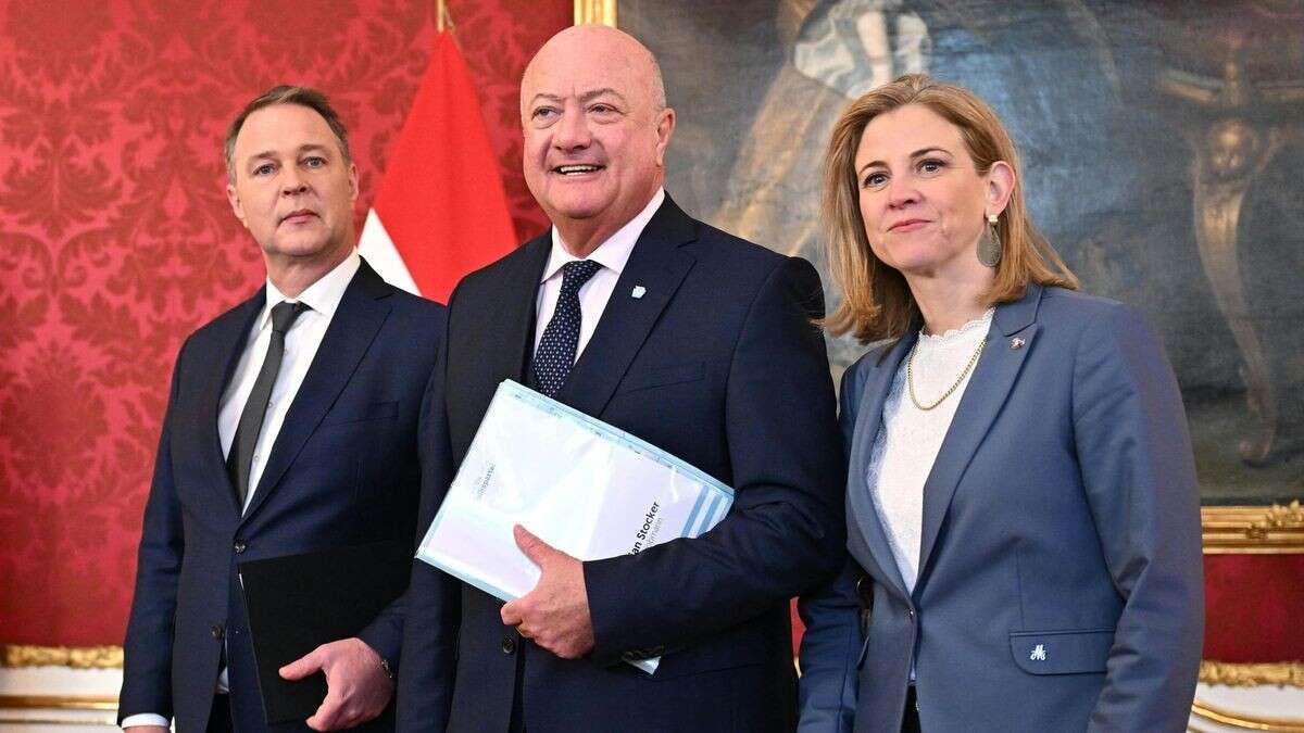 ÖVP, SPÖ und Neos: Neue Koalition in Österreich steht