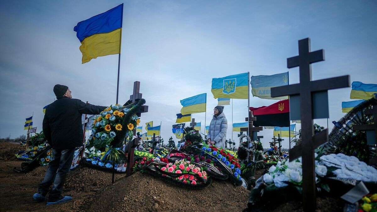 Schockmarke im Ukraine-Krieg: Eine Million Soldaten verloren