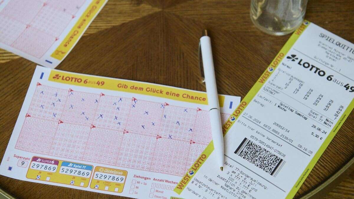 Lotto am Samstag: Die Gewinnzahlen für 13 Millionen Euro