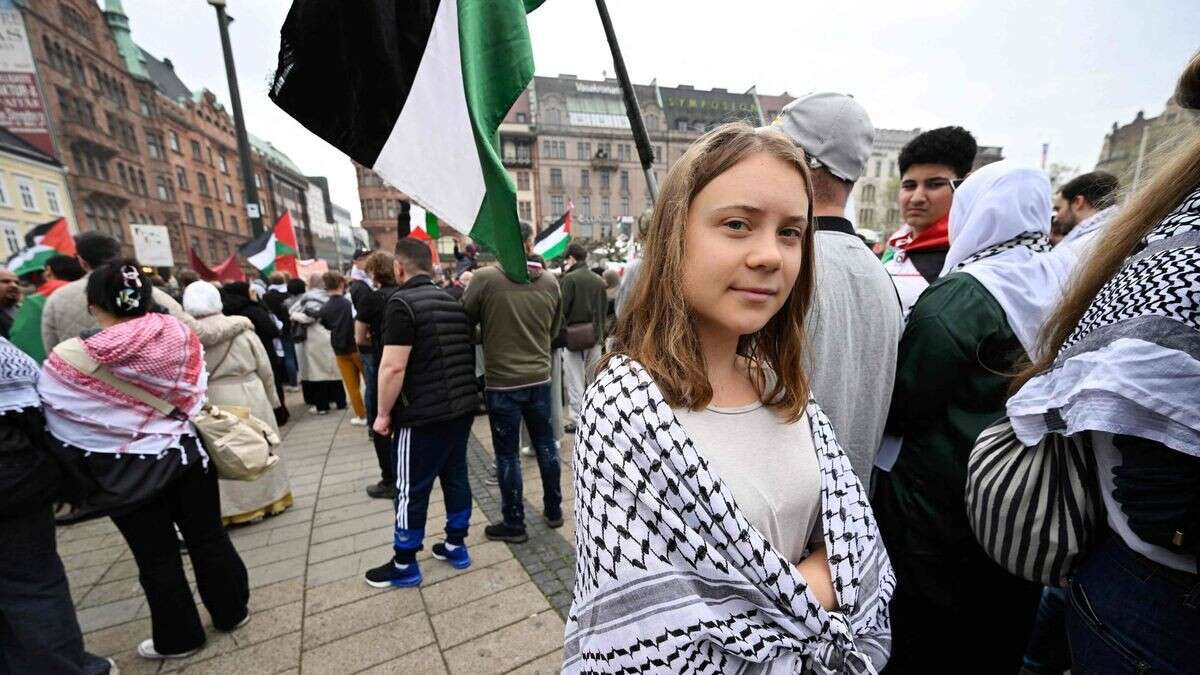 Greta Thunberg bei Palästina-Protest in Dänemark festgenommen