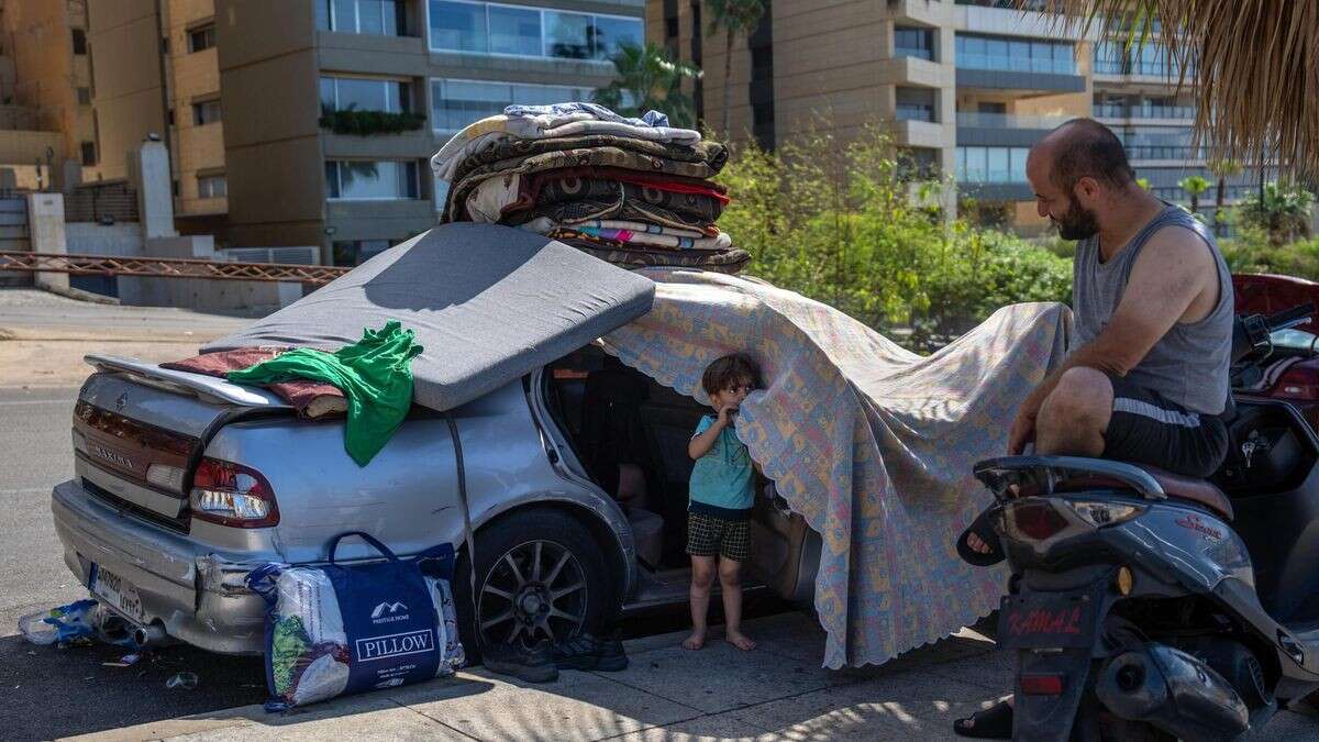 Libanon rechnet mit dramatischer Zahl an Vertriebenen