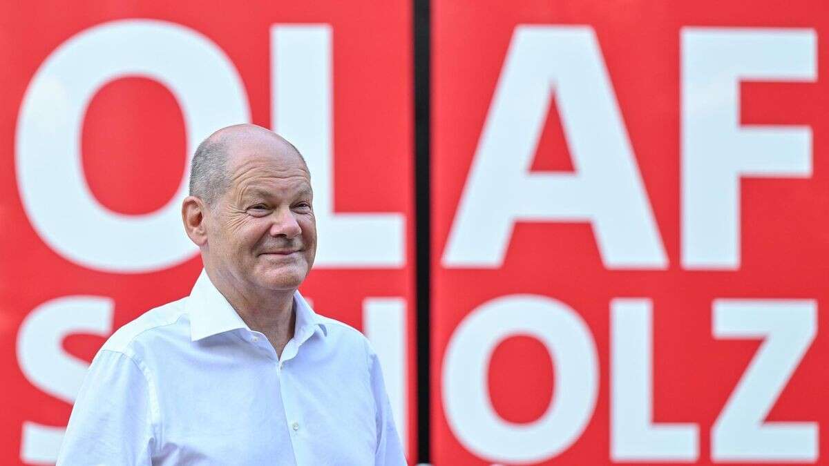 Für den Wahlsieg will die SPD Scholz zum Jagen tragen