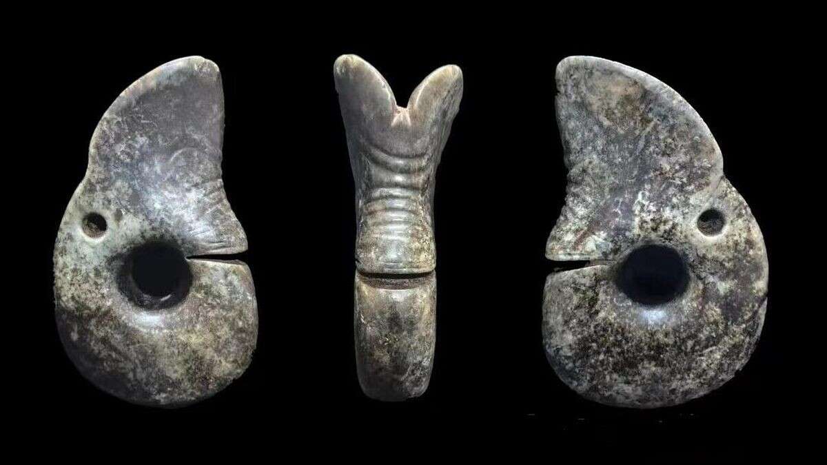 Forscher finden 5000 Jahre altes mythologisches Jade-Wesen