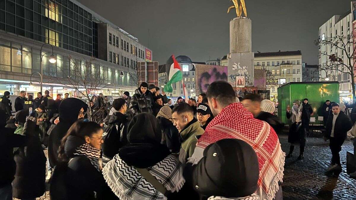 Spontane Feier zur Gaza-Waffenruhe endet mit Festnahmen in Neukölln