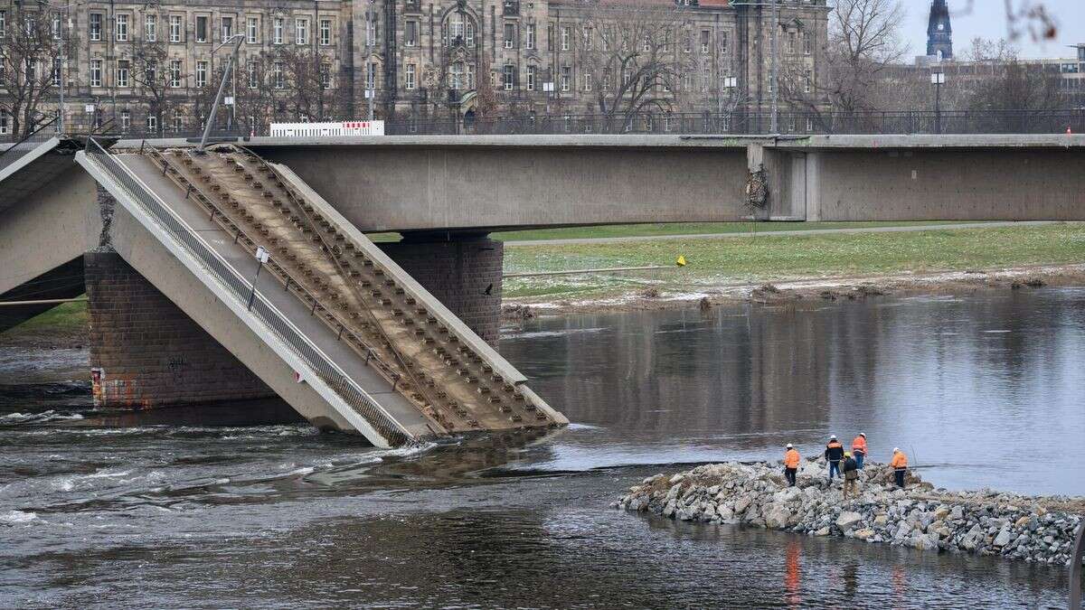 Spannstahl verbaut – „Handlungsbedarf“ bei Berliner Brücken