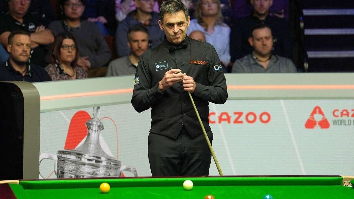 Ex-Weltmeister O'Sullivan und Trump bei Snooker-WM raus