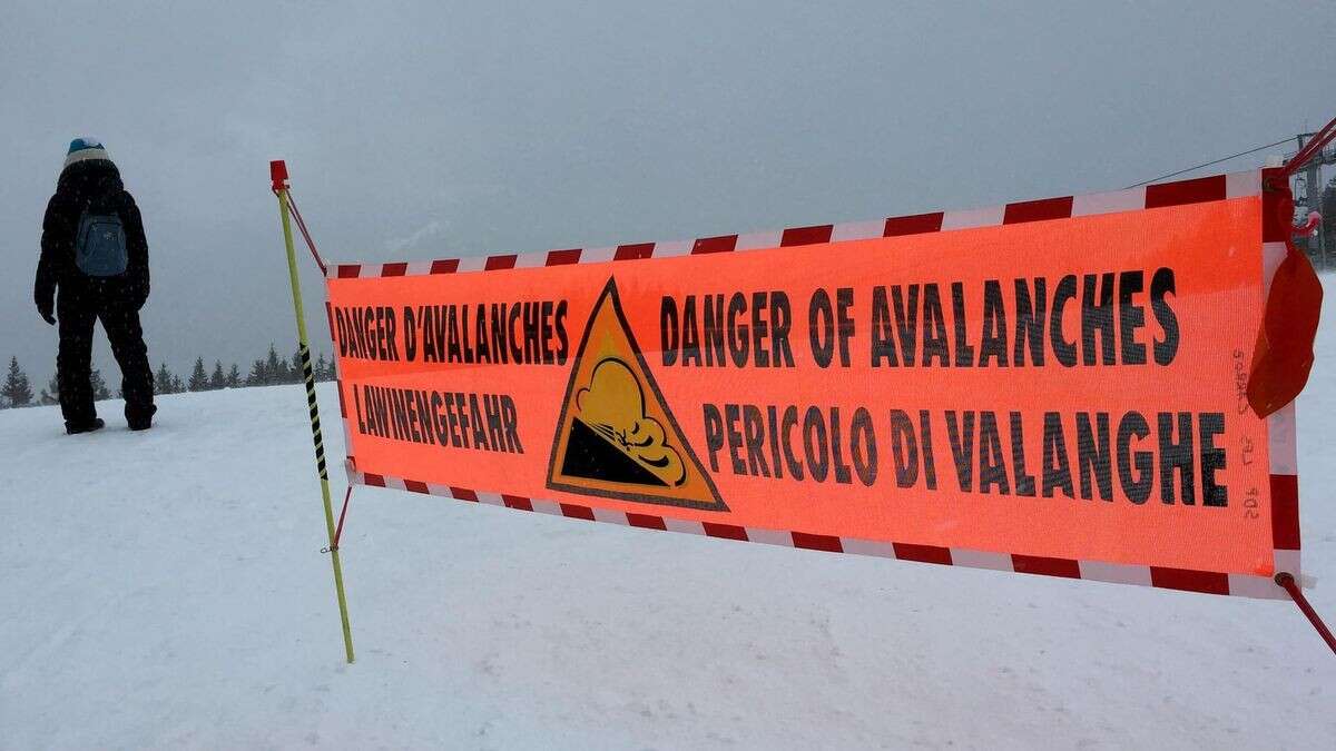 Lawinenunglücke in den Alpen: Sechs Skifahrer gestorben