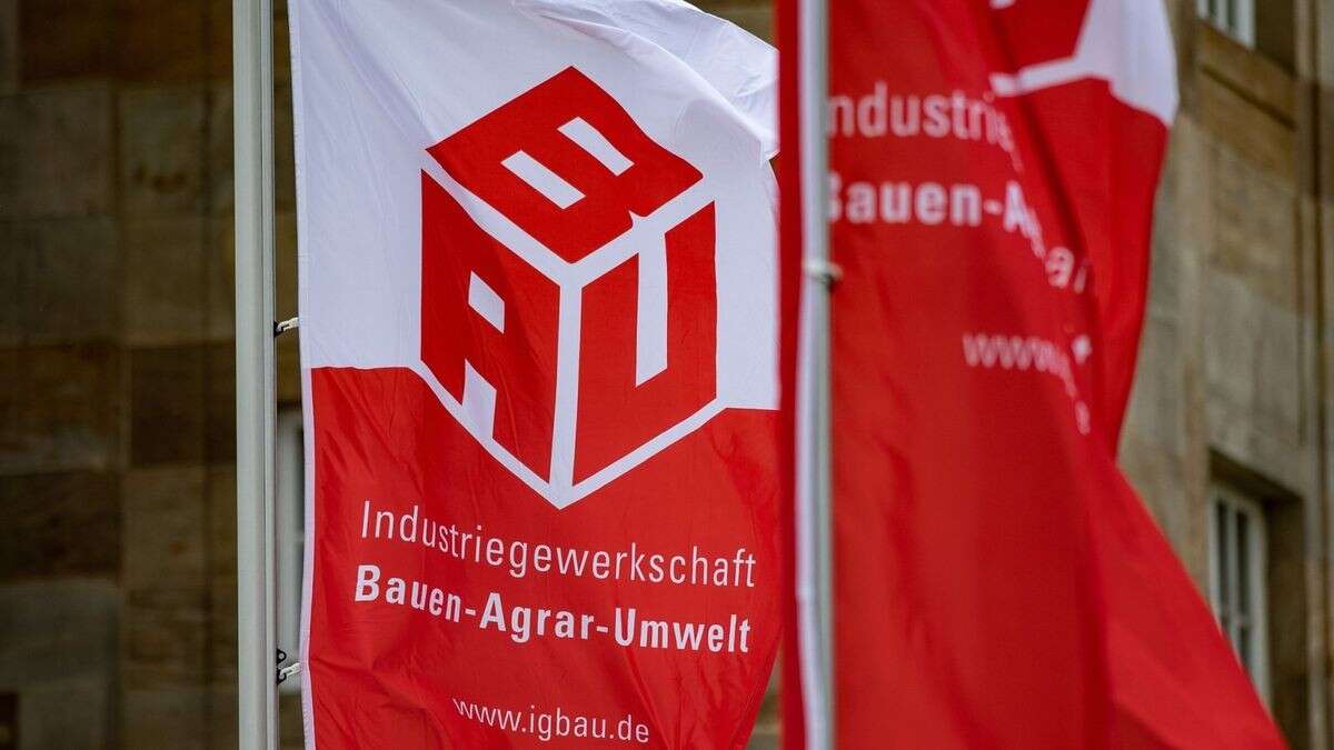 Gewerkschaft: Hier beginnen die Streiks am Bau