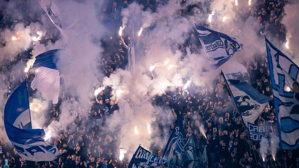 Hertha BSC fordert: Pyrotechnik nicht immer bestrafen