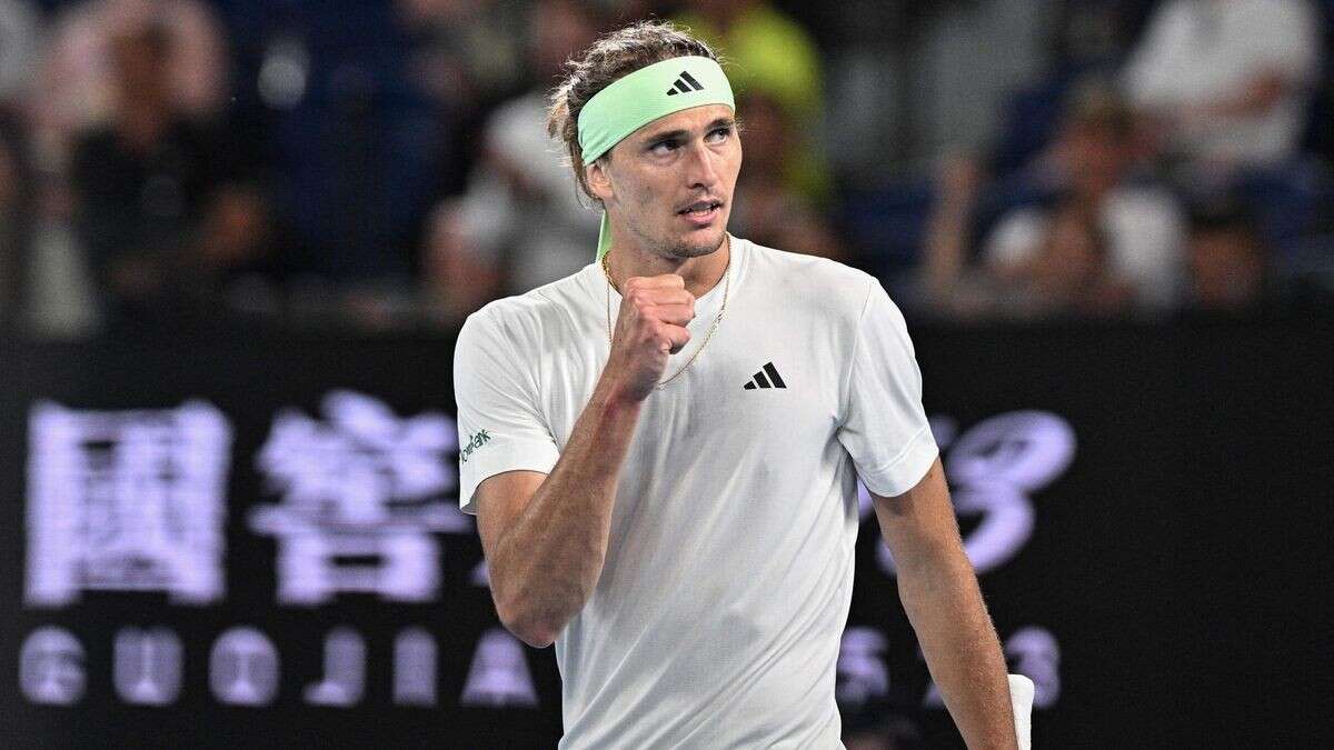 Australian Open mit Zverev: Gegner, Zeiten, TV-Übertragung