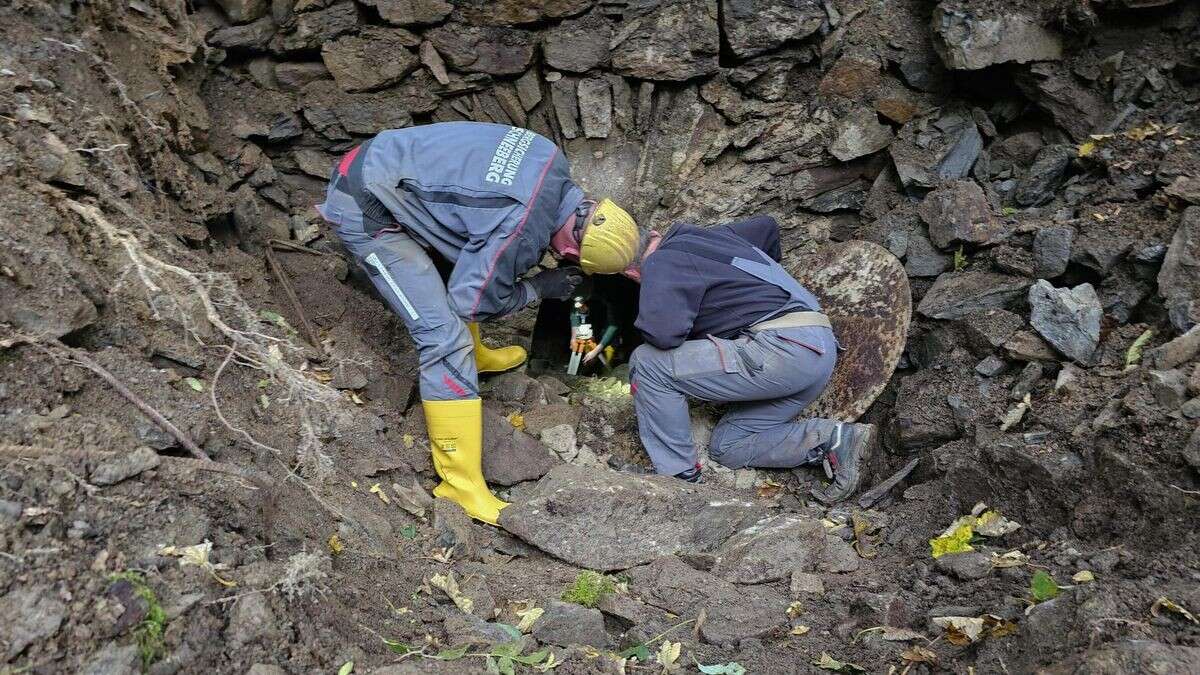 Mann im Erzgebirge vermisst – ging er in einen alten Stollen?