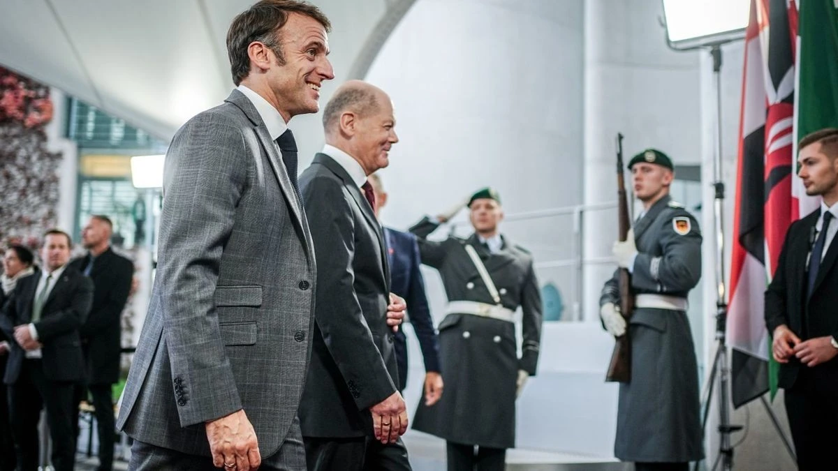 Ukraine-Hilfe: Scholz und Macron nicht im Gleichschritt