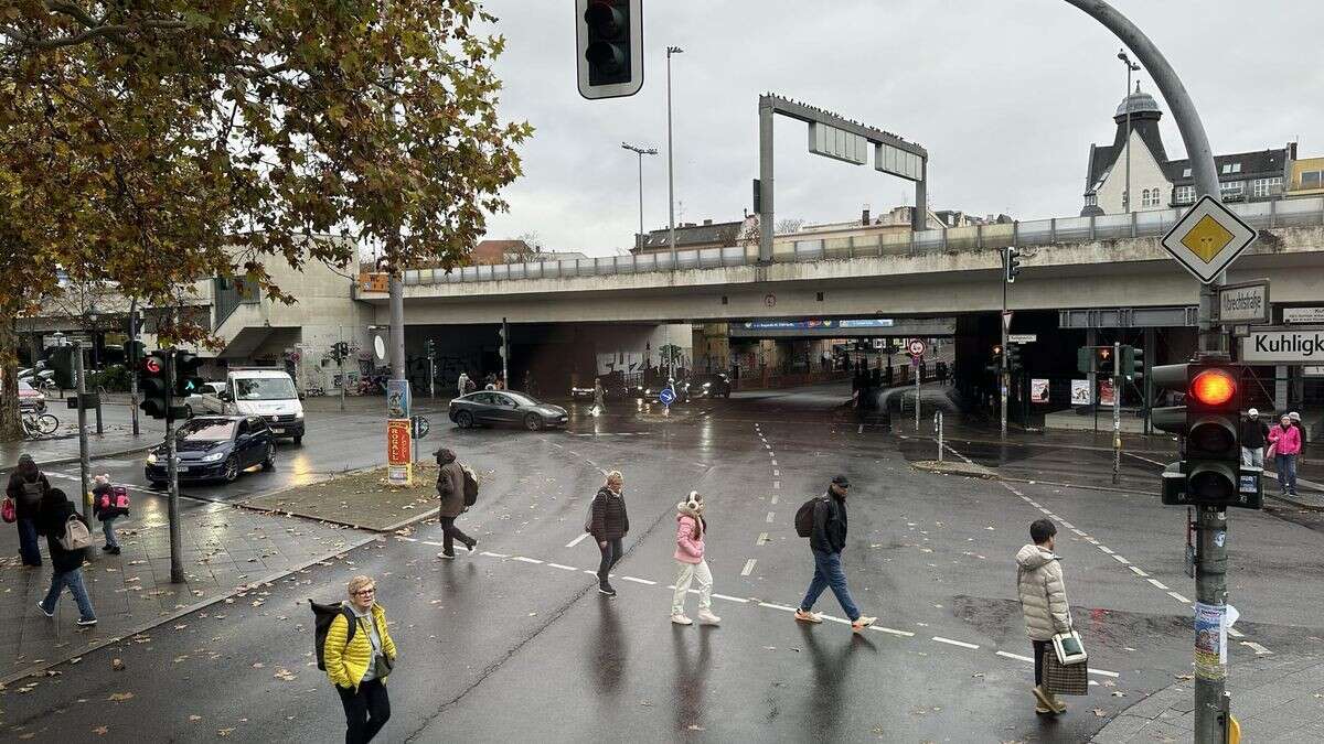 Wer am häufigsten die rote Ampel in Berlin missachtet