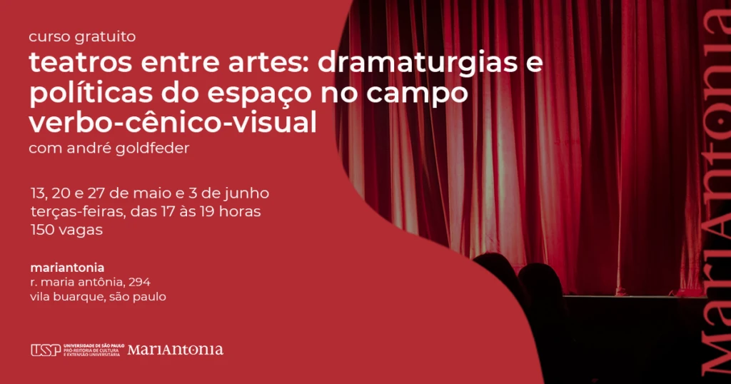 Curso apresenta panorama de tendências no campo das artes