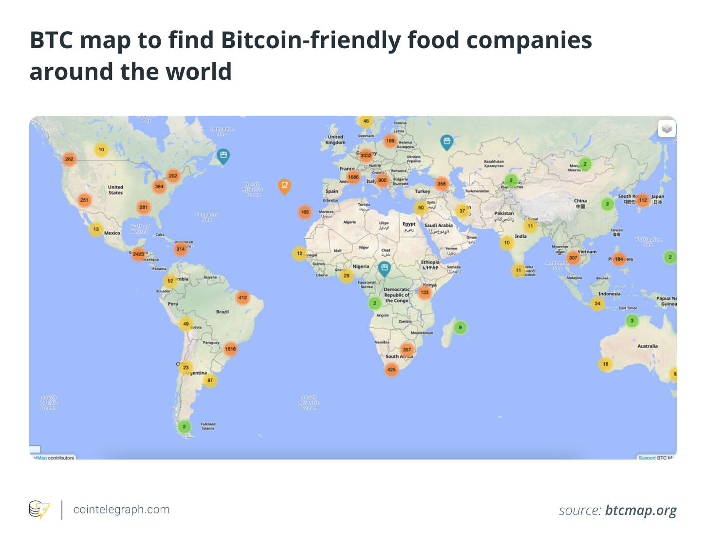  How to buy food with Bitcoin? 