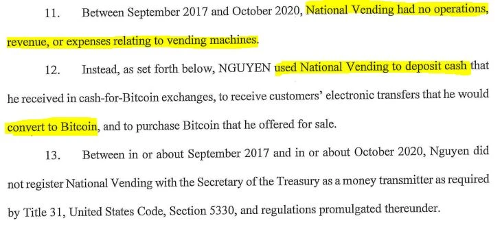  ‘No questions asked’ Bitcoin launderer gets 6 years in prison 